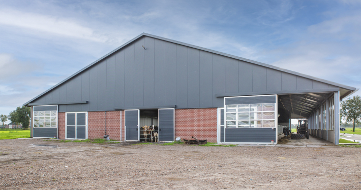 Nieuwbouw ligboxstal te Staphorst