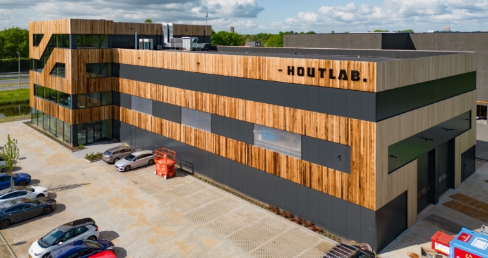 Nieuwbouw Houtlab te Nieuwkuijk