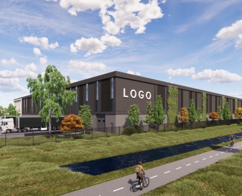 Nieuwbouw MST02 te Maastricht-Airport Nieuwbouw MST02 te Maastricht-Airport