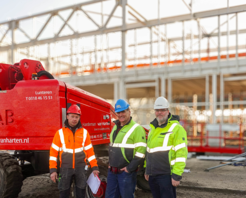 Nieuwbouw Citydocks te Amsterdam