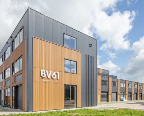 Nieuwbouw bedrijfshallen te Alkmaar